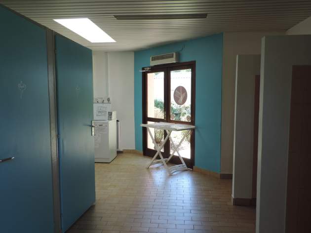 Sanitaires- espace laverie